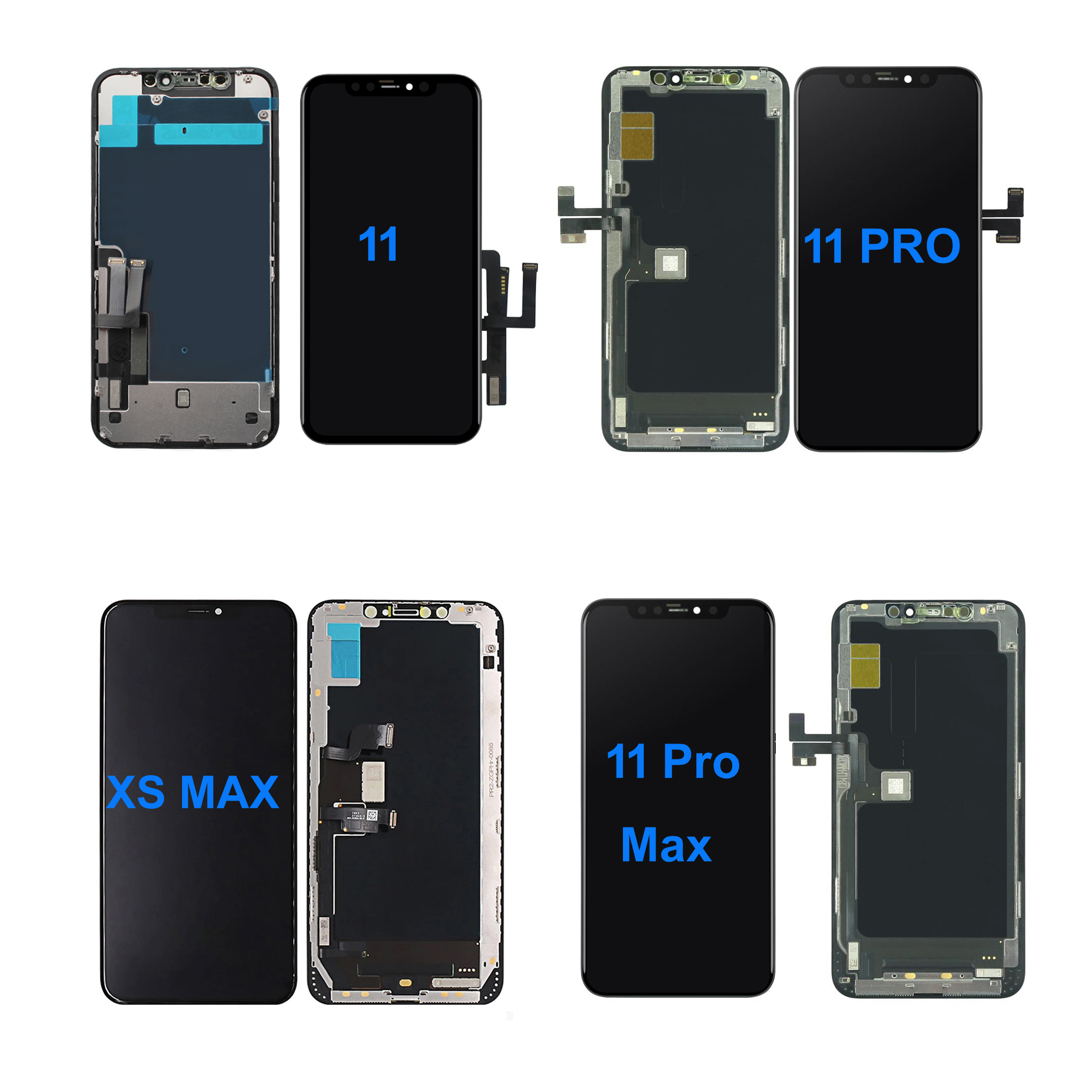 LCD Display Touch Screen Digitizer For iPhone 11 11 pro Replacement For iPhone 11 pro max TFT LCD 100% Test No Dead Pixel