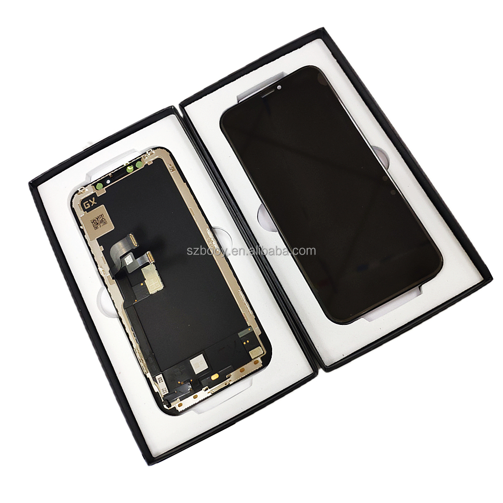 GX Super Amoled LCD Replacement For Apple iPhone X XS XS max LCD Display With 3D Touch Screen Digitizer