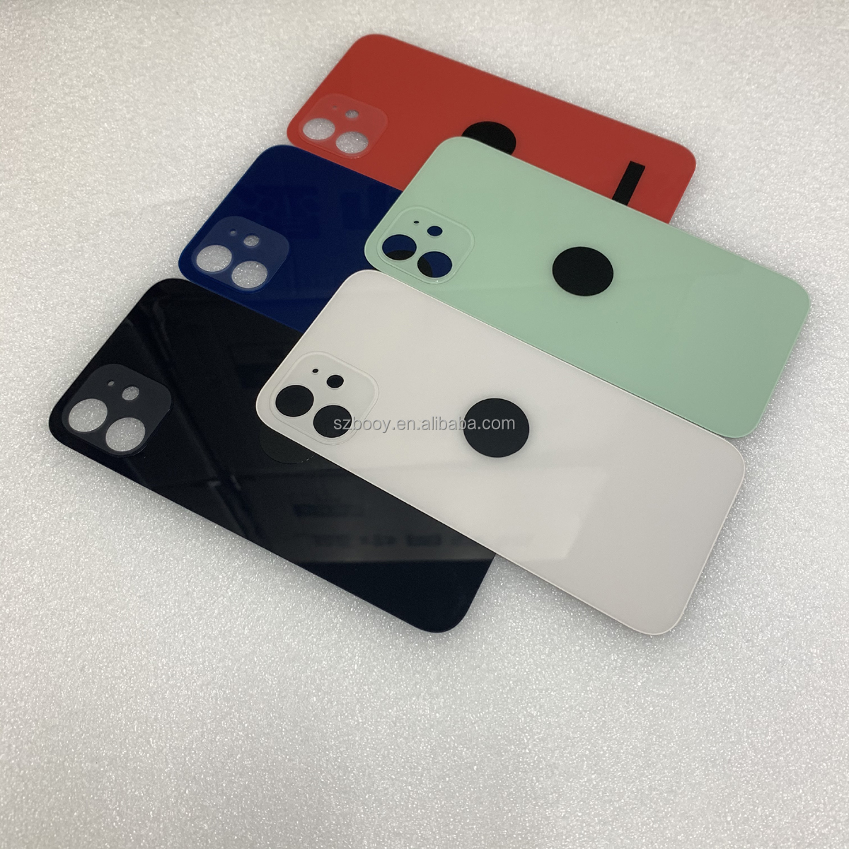 Large Hole Rear Glass for iPhone 12 Pro Max 12 Mini , Back Cover Glass Replace for 11 PRO MAX X XS MAX XR 8 PLUS SE