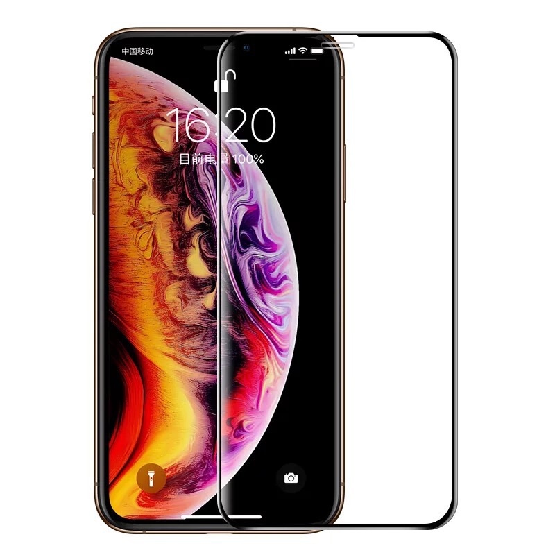 9D Full Glue Tempered Glass for iPhone XS MAX 11 Pro Max 6.5 11 Pro X XS 5.8 XR 11 6.1 Screen Protector