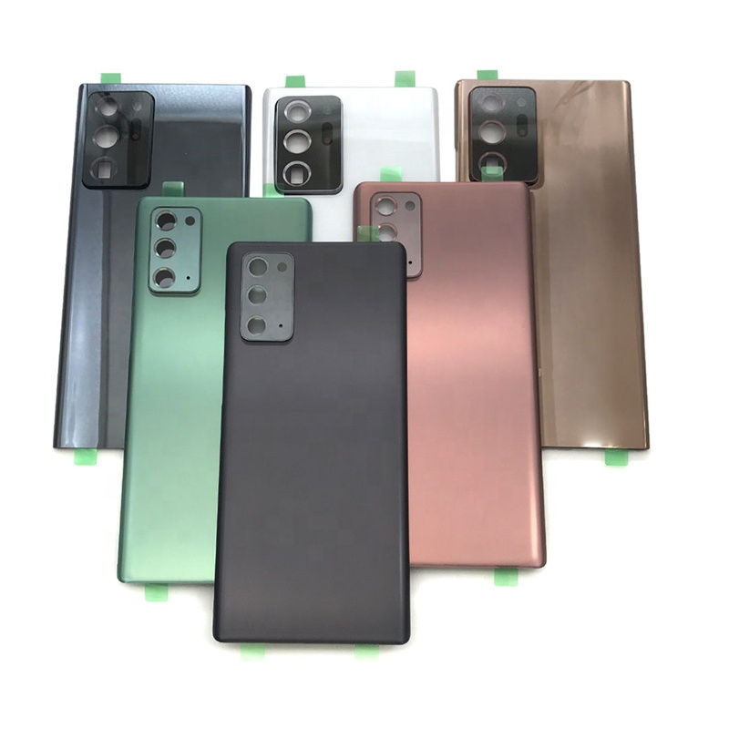Back Cover Glass for SAMSUNG Galaxy Note 20 Note 20U Note20 Ultra Phone Rear Cases Battery Door Housing