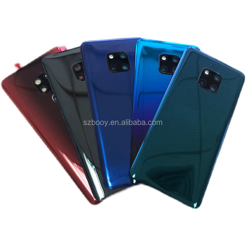 Housing case Back Glass for Huawei Mate 20 Pro Repair Parts Battery Door for Huawei Mate 20 Pro With Camera Lens