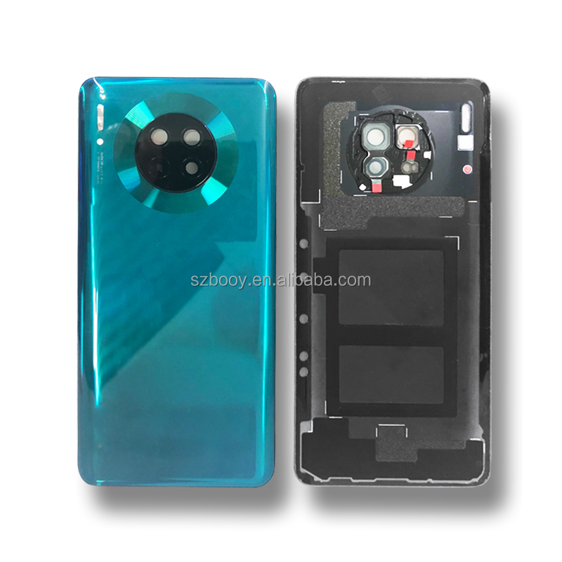 Replacement Part for Huawei Mate 30/30 Pro Glass Battery Back Cover with Camera Lens Frame Rear Door Housing Case