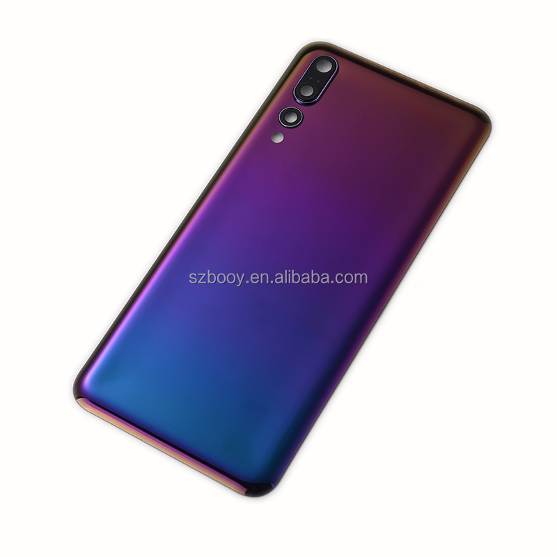Back Glass Cover for Huawei P20 Pro Rear Panel Battery Door Housing Case for Huawei P20 Pro Battery Cover with Camera Lens