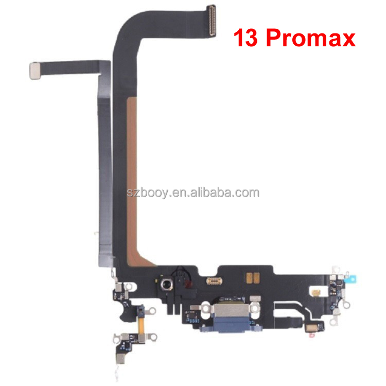 For iPhone 13 Pro Max Charging Port Dock Connector Flex Repair Phone Parts Mobile Phone Flex Cables for iPhone 13Promax