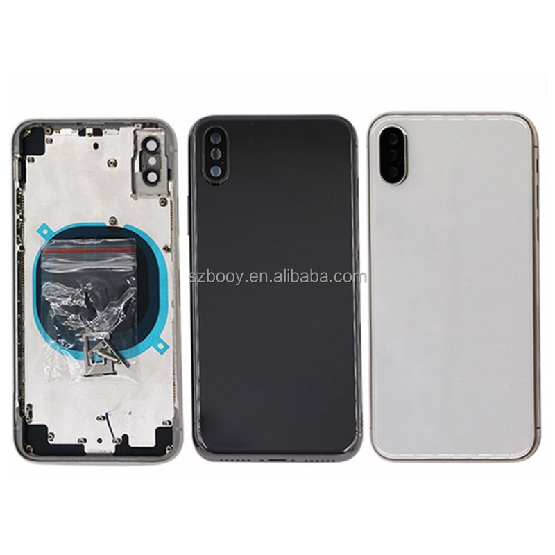 Mobile Phone Rear Cover Housing for iPhone X XR XS XS Max Housing Repair Phone Parts Replacement