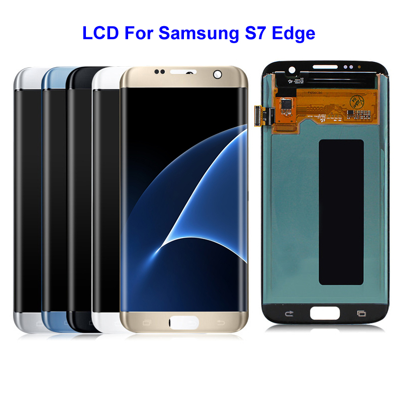 Replacement Original Mobile Phone Lcd for Samsung S7 Edge G935F G935A G935T for samsung galaxy S7 G930 Display Screen Digitizer