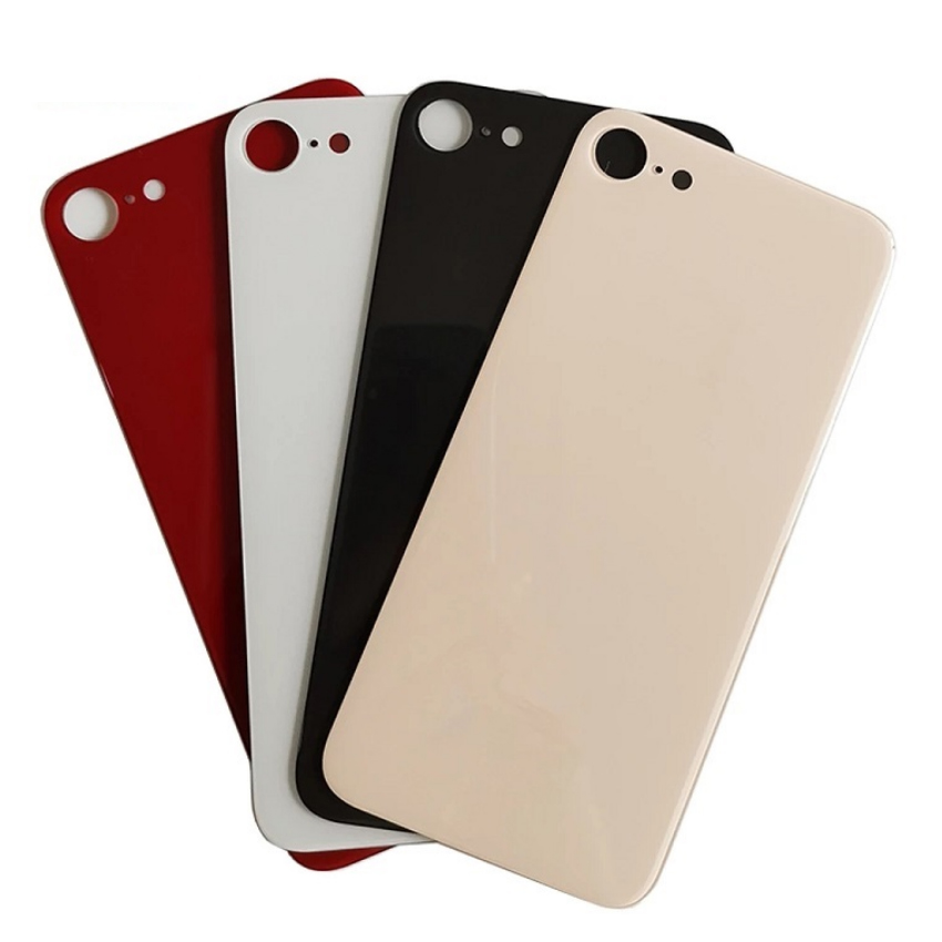 Wholesale Big Hole Rear Glass for iPhone 8 SE 2020 8SE 8PLUS Back Cover No Need Remove Camera Lens and Cover Easy Replace