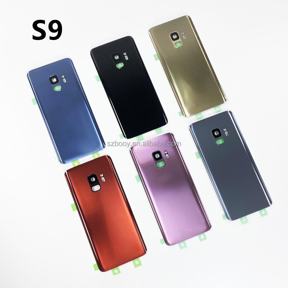 Battery Back Case Back Glass With Camera Lens Back Cover for Samsung Galaxy S9 S9+ S9 Plus Mobile Phone case