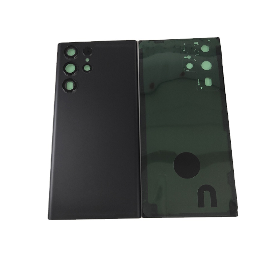 S23 Series Back Housing Rear Door Glass Panel With Camera Lens for Samsung Galaxy S23 S23+ S23U