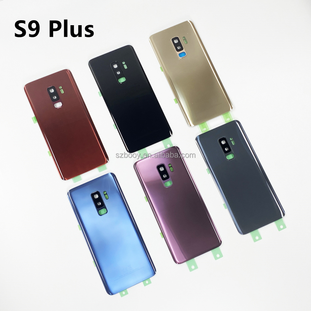 Replacement Battery Cover for Samsung S6 S6edge S7 S7 Edge S8 S8 Plus S9 S9+ S10 Back Housing Rear Glass Back Cover