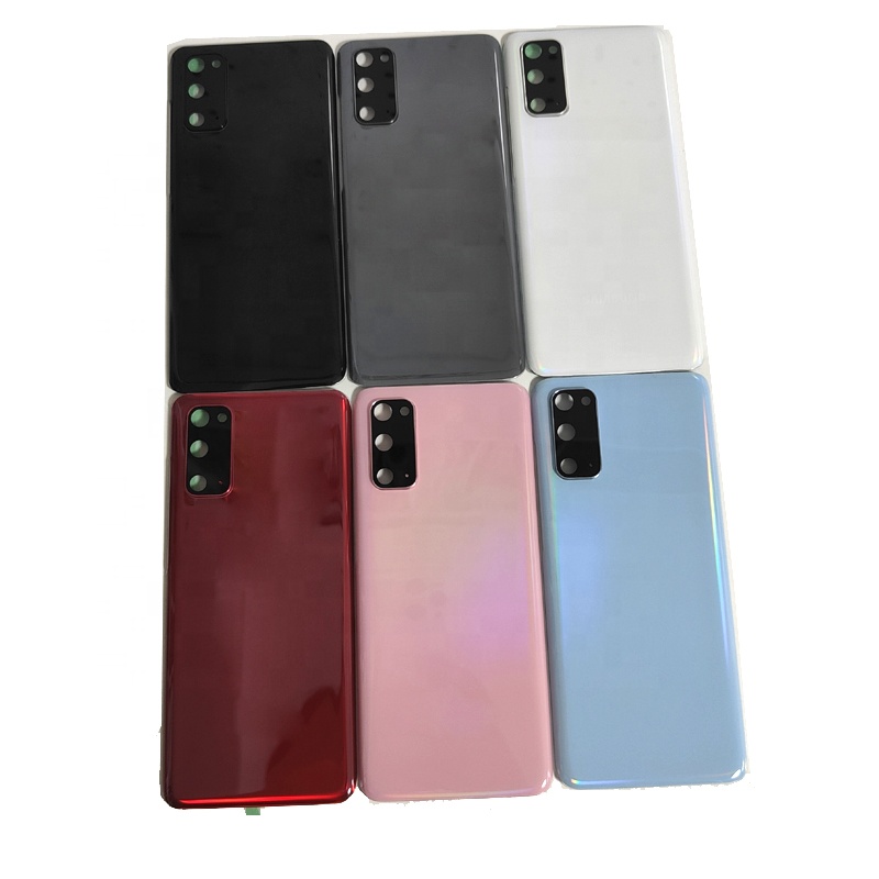 S20+ Battery Back Cover for Samsung Galaxy S20 S20Plus S20U Mobile Phone Back Housing Glass With Camera Lens