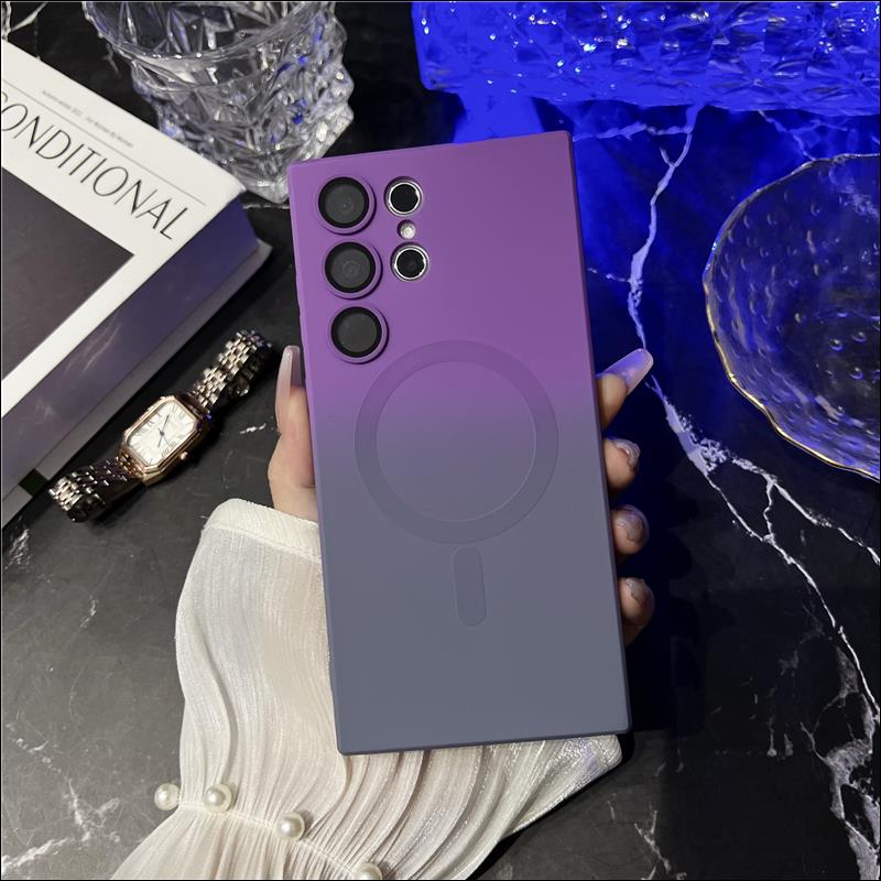 Wholesale Magnetic Oft TPU Phone Cases for Samsung S20 S21 S22 S23 Ultra NOTE10 NOTE 20 S20FE Cam Lens Glass Multi Color case