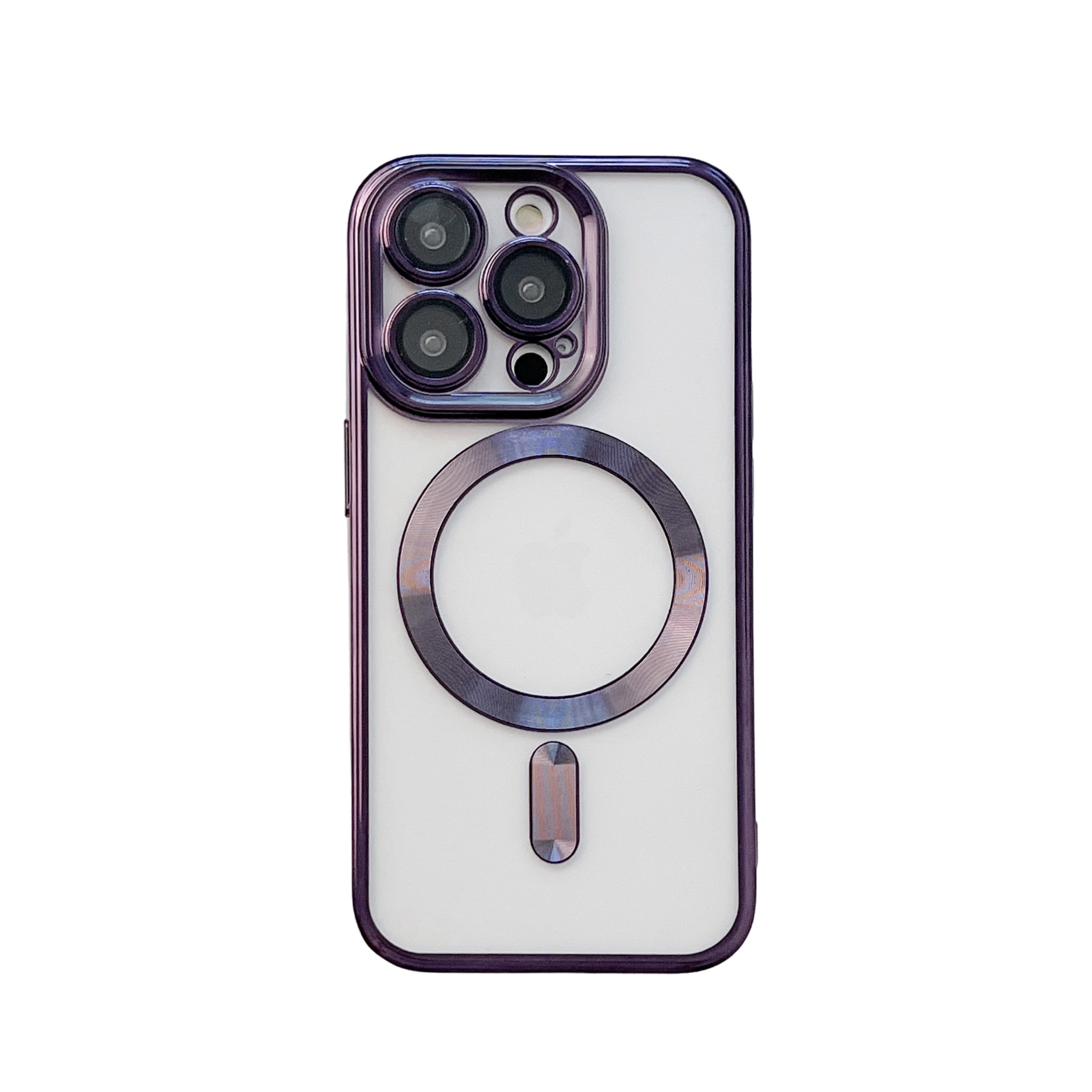 Wholesale TPU Transparent Mobile Phone Cases for iPhone 15promax 11 12 13 14pro Max 14plus Magnetic Wireless Charging Case