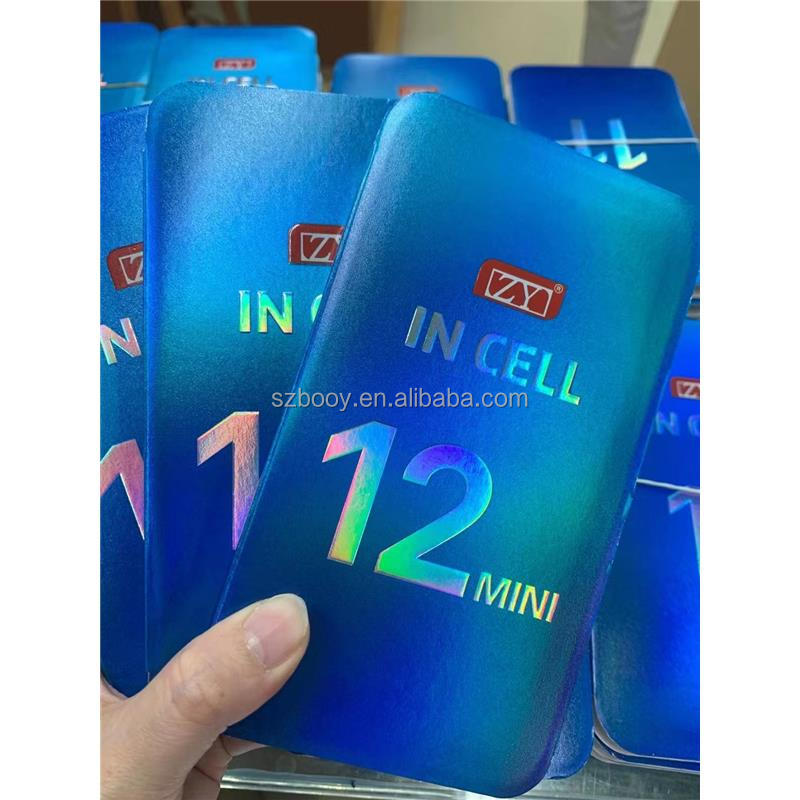 ZY 12 mini Wholesale Price ZY LCD display Screen for iPhone 12mini INCELL LCD touch screen digitizer full set Mobile Phone LCDs