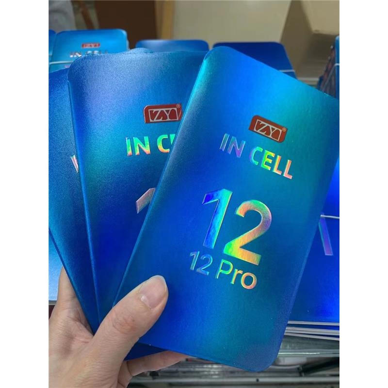 ZY 12 12Pro Wholesale Price ZY LCD Display Screen for iPhone 12 Pro INCELL LCD Touch Screen Digitizer Full Set Mobile Phone LCDs