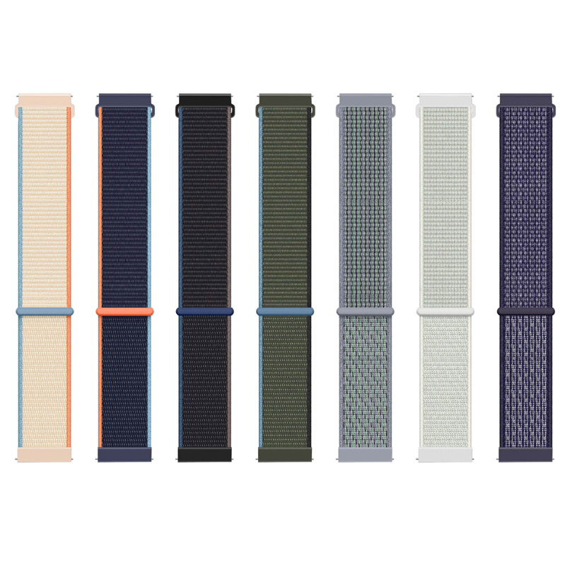 Quick Release Nylon Watch Strap 22mm 20mm Band Nylon Straps for Huawei Samsung Watch Band Strap Bracelet Replacement