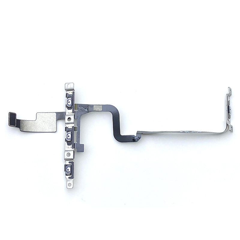 Power on Off Volume Button Flex Cable for iPhone 15 Pro Max 15 Plus Switch on Off Mute Volume Button Flex Replacement Parts