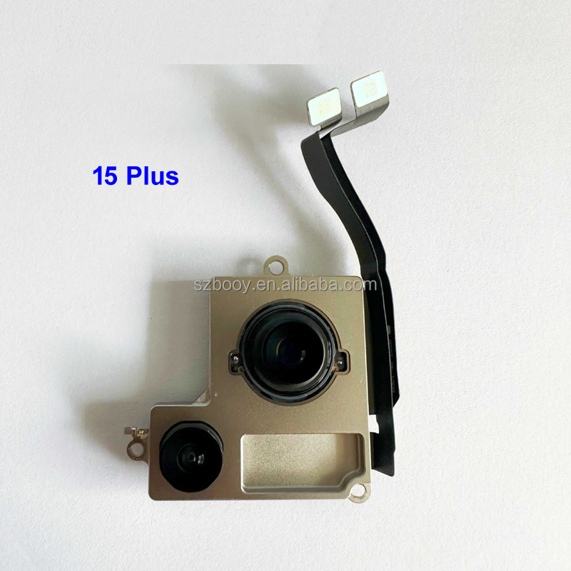 Original Rear Back Big Camera Flex for iPhone 15 Plus Back Camera Replacement Mobile Phone Repair Parts for iPhone 15 Plus