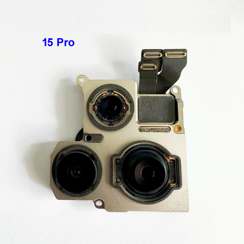 Original Rear Back Big Camera Flex for iPhone 15 Pro Back Camera Replacement Mobile Phone Repair Parts for iPhone 15 Pro