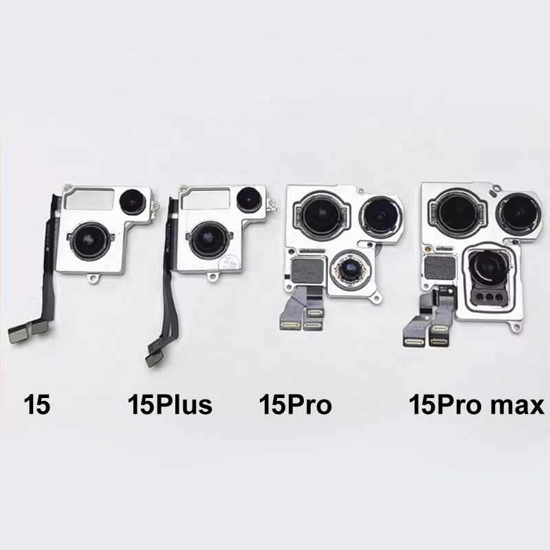 Replacement Back Rear Big Camera Flex Cable for iPhone 15 15Plus 15 Pro Max Back Camera Rear Main Lens Flex Cable Repair