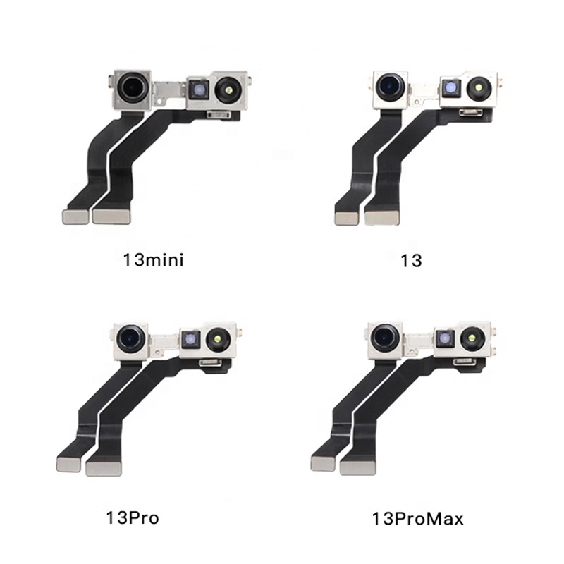 Replacement Front Facing Camera for iPhone 13 Pro 13 Pro Max 13 Mini Original Front Camera Module with Flex Cable