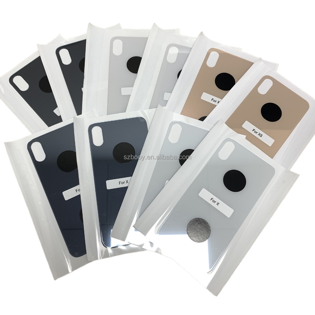 Battery Cover Rear Glass with Big Hole Design for iPhone X XS MAX Large Hole Easy Replace Back Glass for iPhone XR X XS
