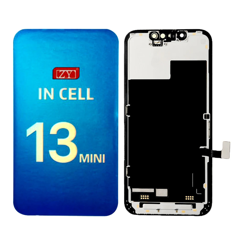 New for iPhone 13 Mini -ZY INCELL FHD LCD Display Screen for iPhone X Xs Max Xr 11 12 13 Mini 14 Plus 15 Pro Max Touch Screen
