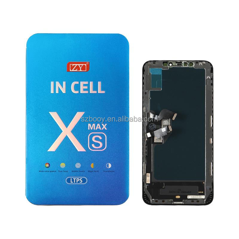 New for iPhone XS Max -ZY Incell FHD LCD Display Screen for iPhone X Xs Xr 11 12 13 Mini 14 Plus 15 Pro Max INCELL Touch Screen