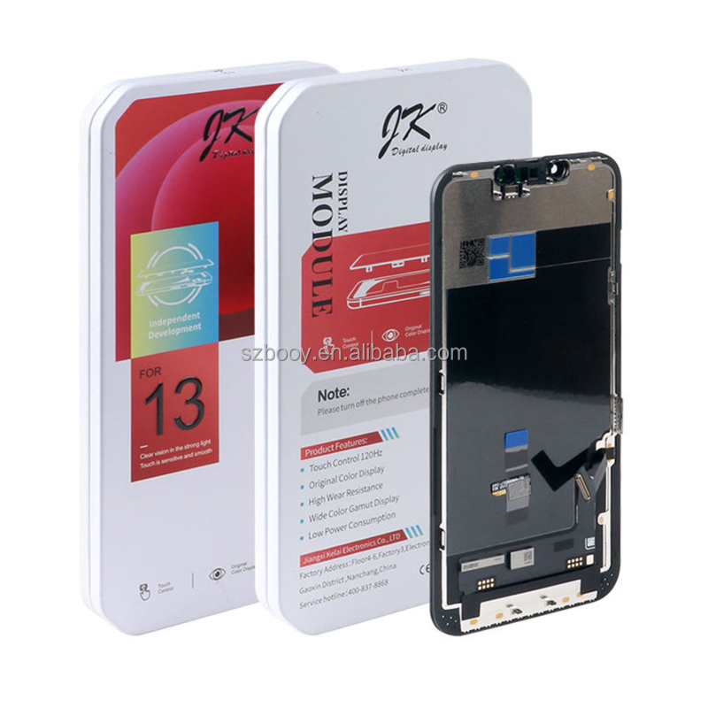 JK 6.1" Incell LCD for iPhone 13 FHD Display Screen Replacement Touch Screen Phone Repair Tools Fix Broken Lcds