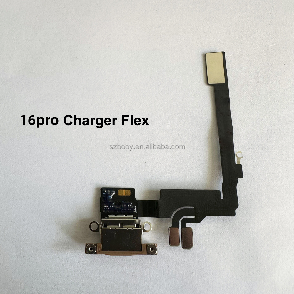 Wholesale Charger Flex for IPhone 16Pro Charging Port Connector Mobile Phone Flex Cables Phone Spare Parts 16 Pro