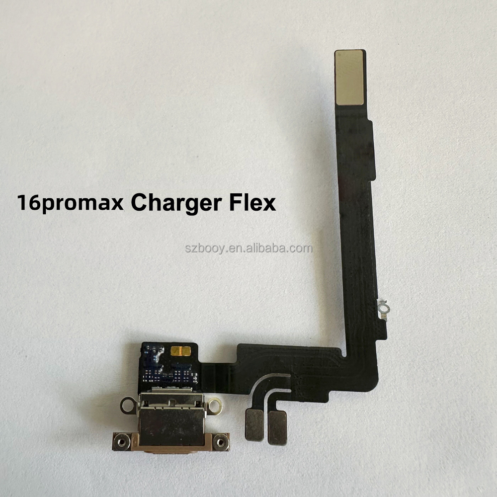 Wholesale Charger Flex for IPhone 16Pro Max Charging Port Connector Mobile Phone Flex Cables Phone Spare Parts 16 Pro Max