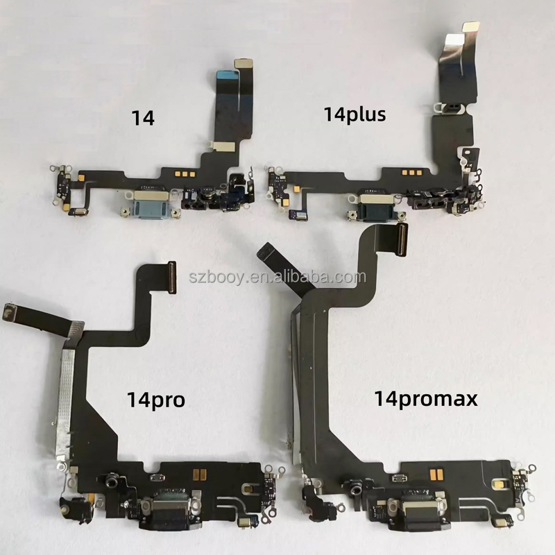 Wholesale Charger Flex for IPhone 14 Plus 14 Pro Max Charging Port Connector Board Replacement Phone Spare Parts