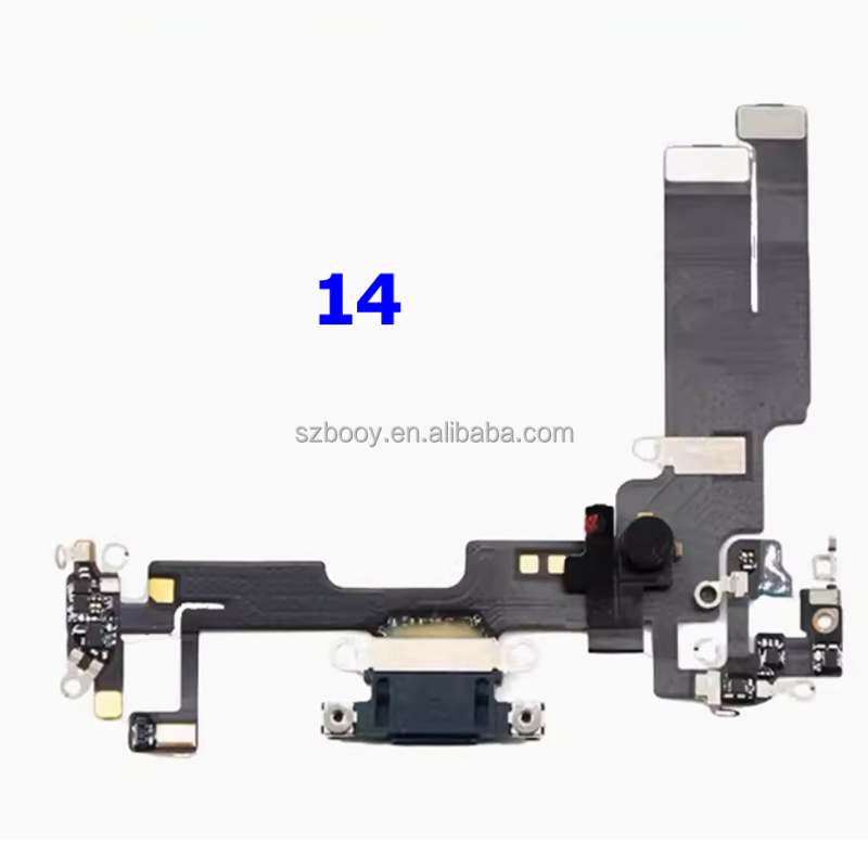 Wholesale Charger Flex for IPhone 14 Charging Port Connector Board Replacement Phone Spare Parts