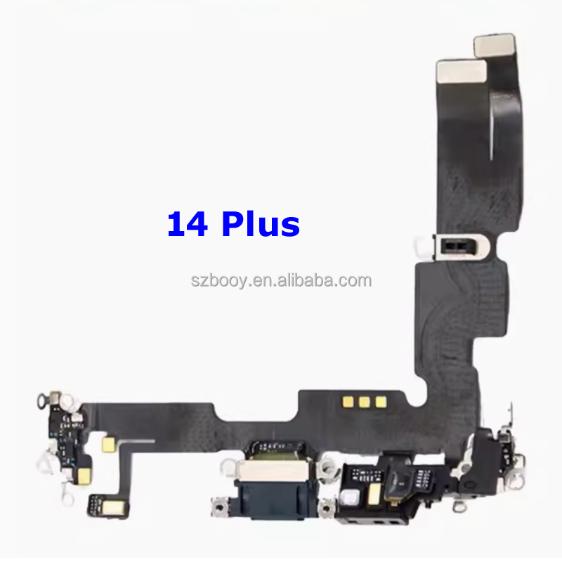 Wholesale Charger Flex for IPhone 14 Plus Charging Port Connector Board Replacement Phone Spare Parts 14Plus