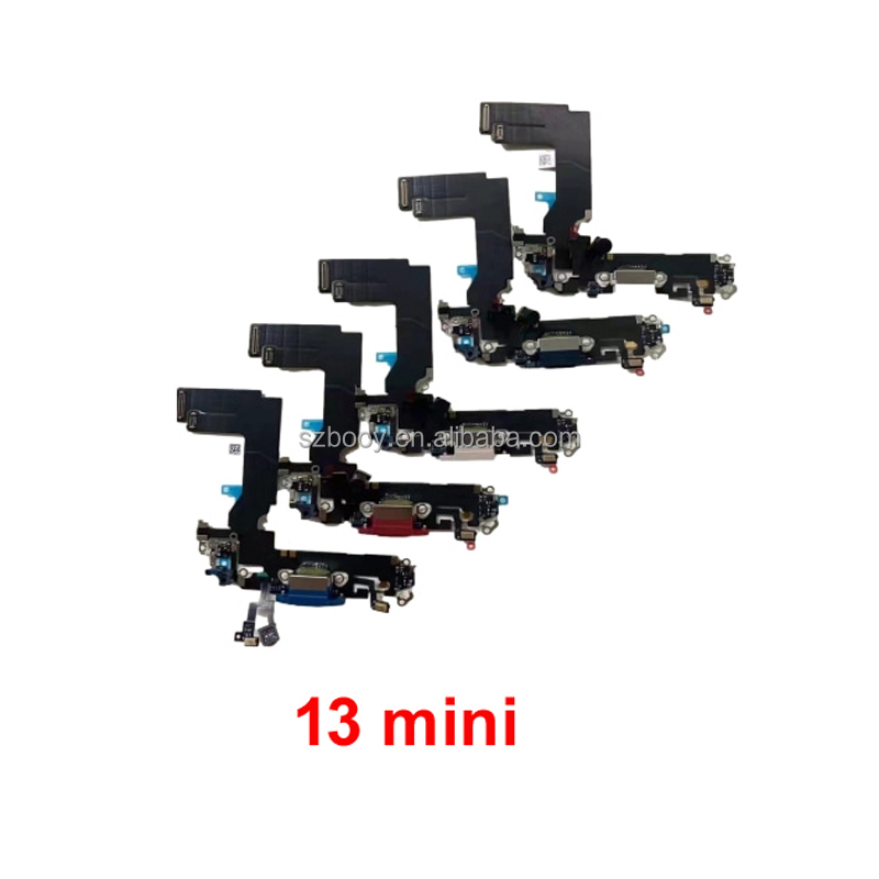 Wholesale Charger Flex for IPhone 13 Mini Charging Port Connector Board Replacement Phone Spare Parts 13mini