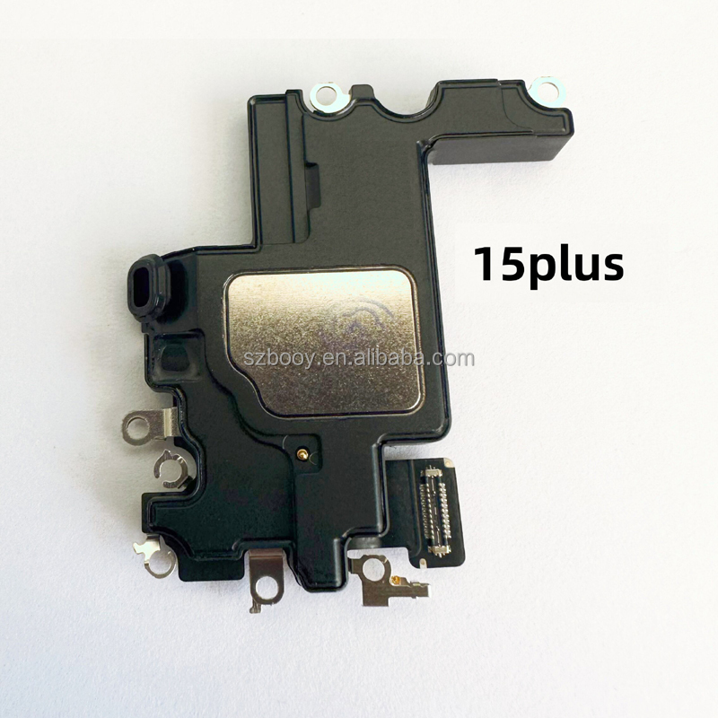 Wholesale Ear Speaker Earpiece for iPhone 15 Plus Spare Parts Earpiece Speaker with Flex Cable for iPhone 15 Plus