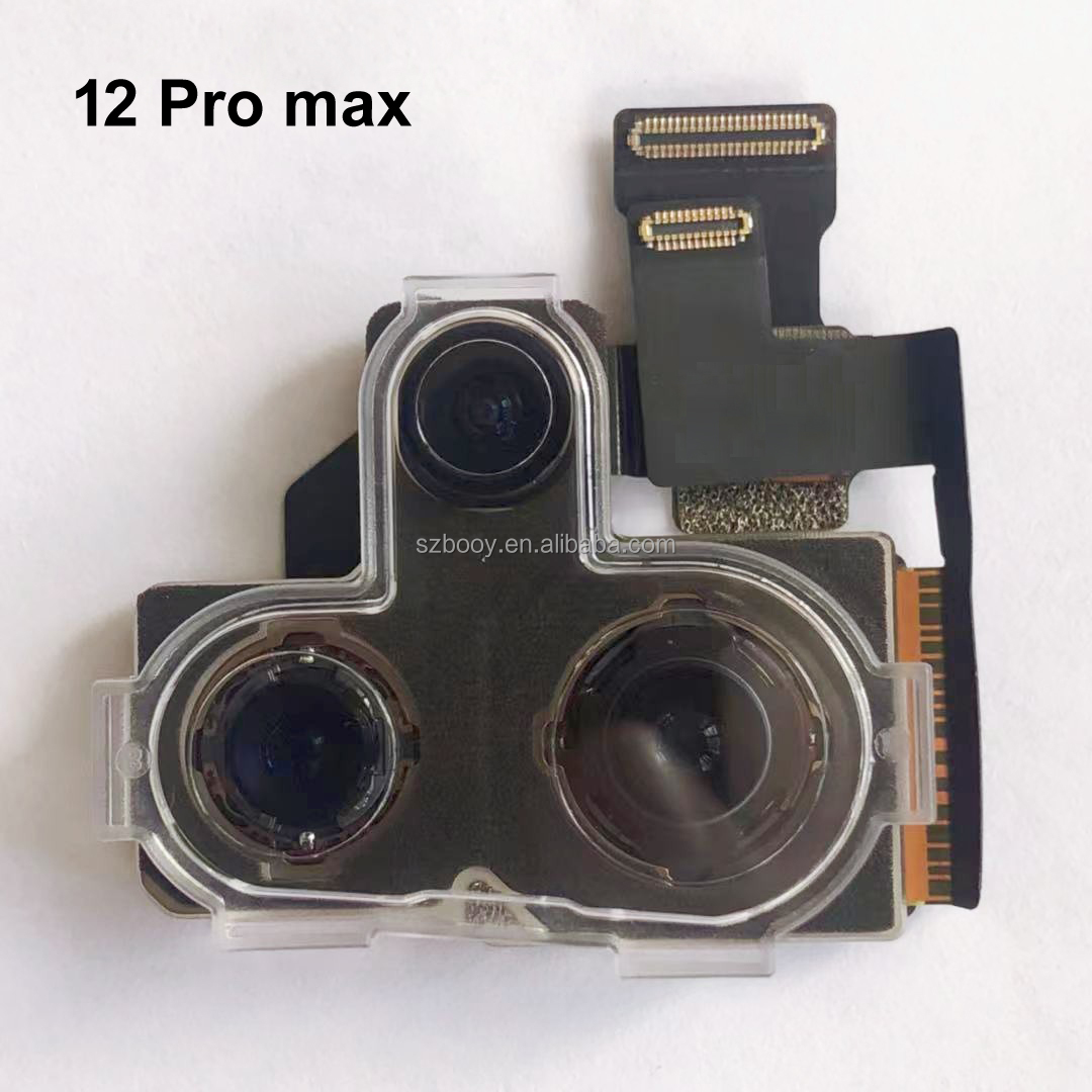 Original Rear Back Big Camera for iPhone 12 Pro Max Back Camera Replacement Rear Main Lens Flex Cable for iPhone 12Pro Max