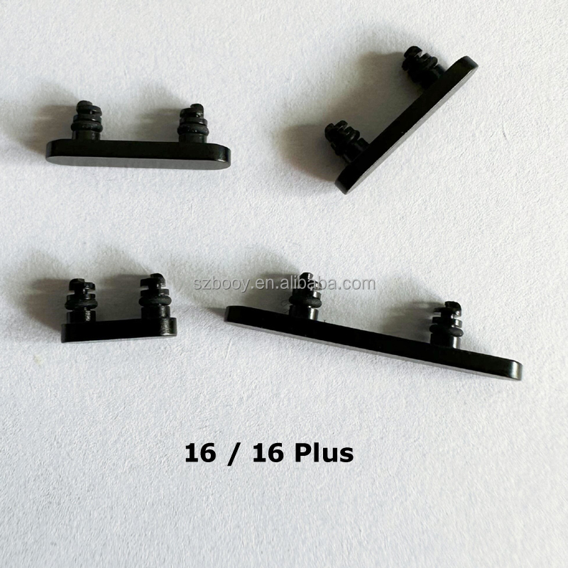 Power on /OFF Volume Side Key Switch Control Keypads for iPhone 16 16Plus Side Button Power Replacement Parts