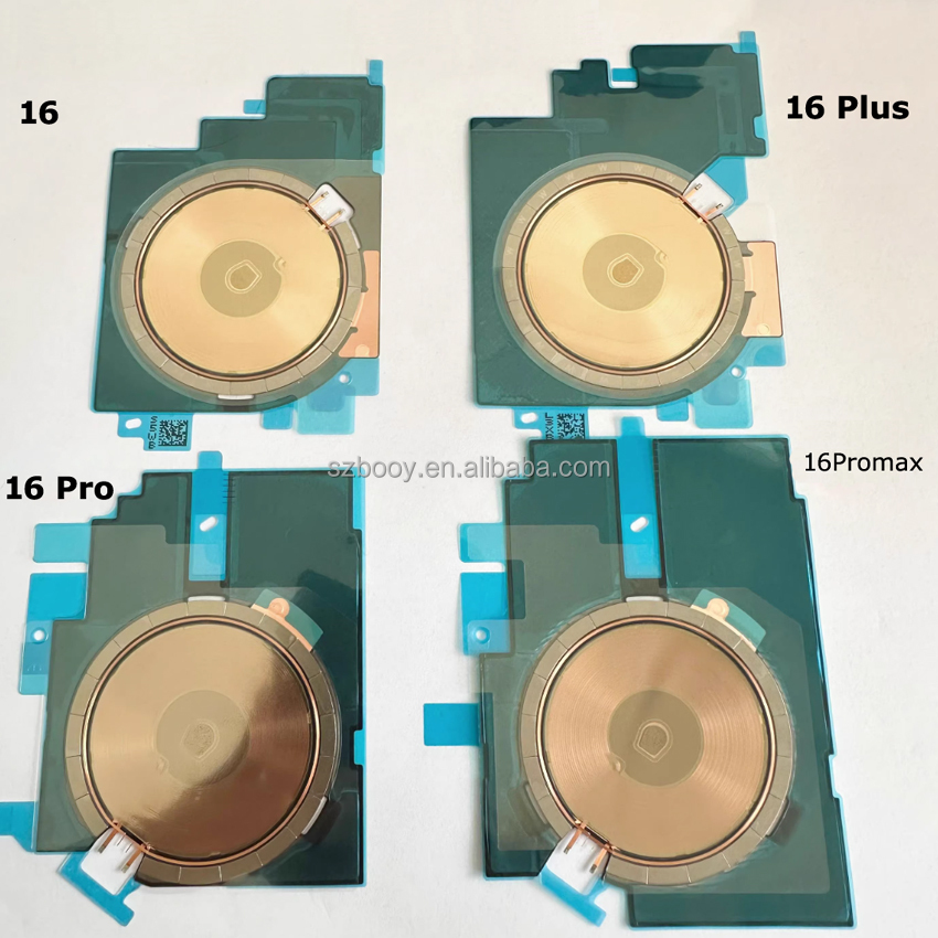 Repair Parts Replacement Wireless Charging Magnetic Coil Module for IPhone 16 16 Plus 16 Pro 16 Pro Max Wireless Charging Cable