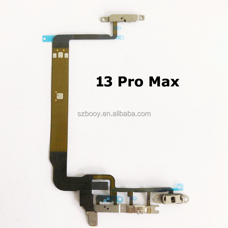 Replacement Spare Parts for iPhone 13 13mini 13 Pro 13 Pro Max Power on Off Flex Cable with Volume Switch Button Key Parts
