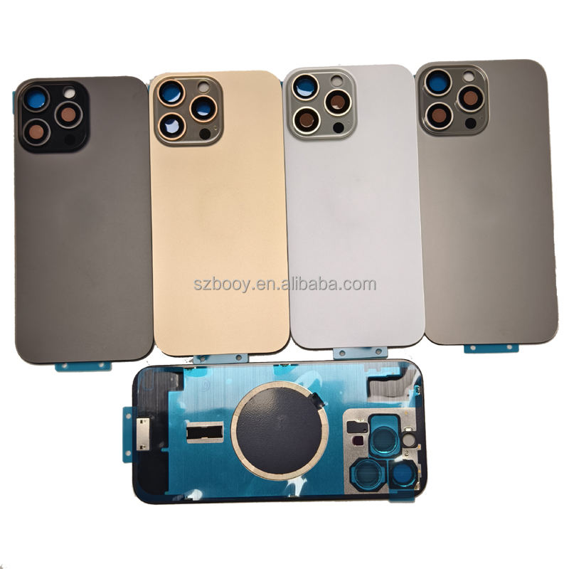 OEM High Quality Back Glass 16 Pro Max with Magnet and Cam Lens Glasses for iPhone 16 Pro Max Battery Cover Rear Glass
