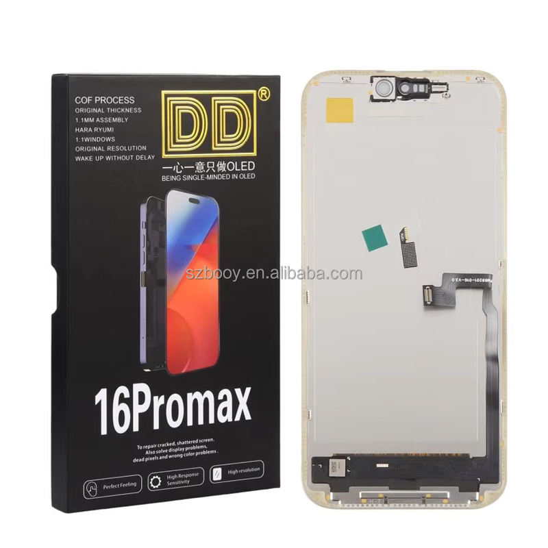 Touch Assembly DD Display Oled Hard for iPhone 16 Pro Max LCD Display Front Glass Replacement