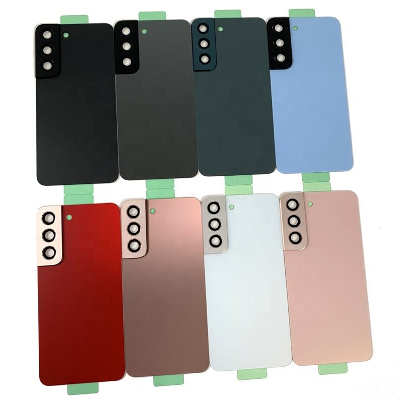 S22Plus Battery Cover for Samsung Galaxy S22 S22+ S22ultra Back Housing Rear Door Glass Panel With Camera Lens