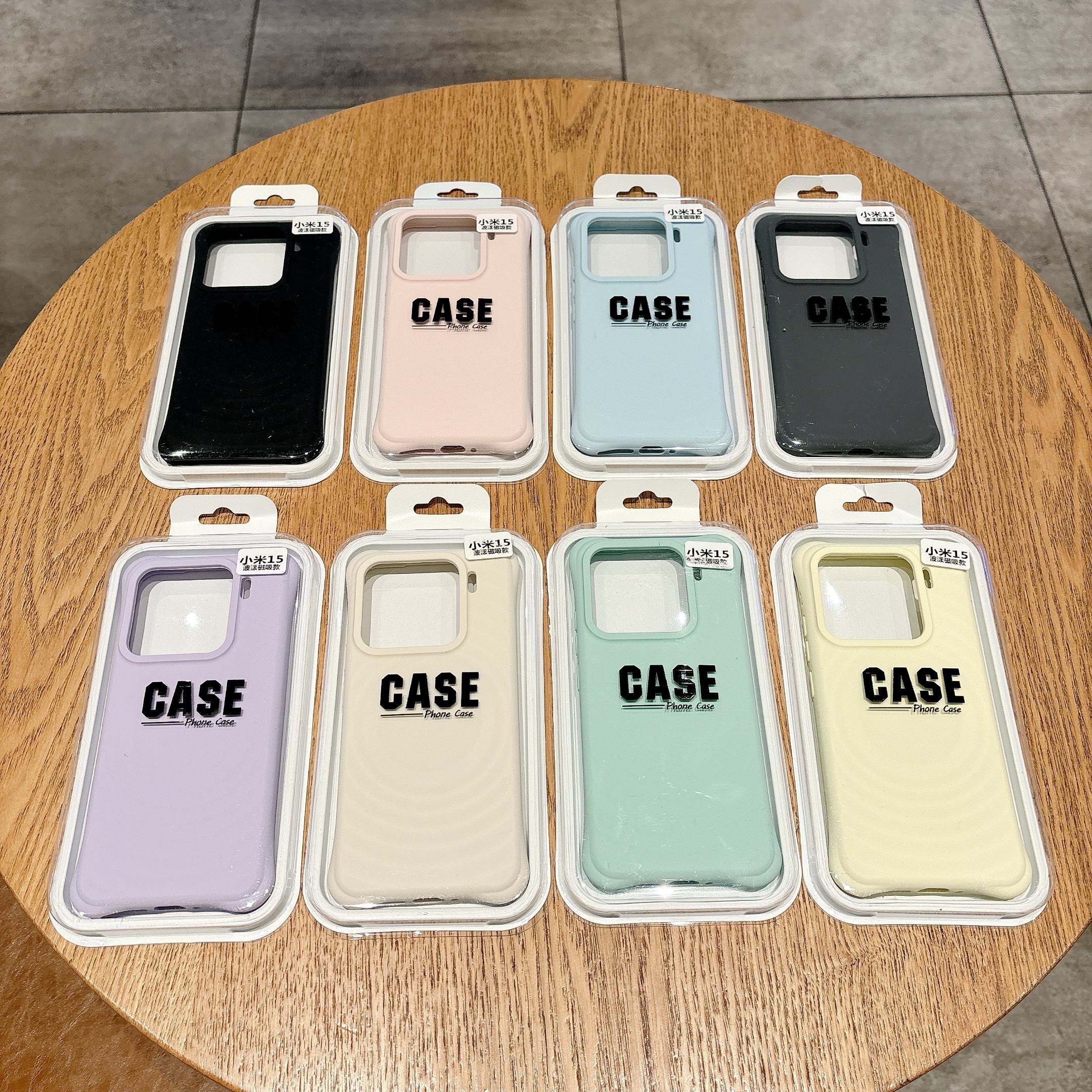 Shock Proof Magnetic Cellphone Case for Xiaomi 13 14 15 17 17Pro 17 Pro Max Liquid Silicone Mobile Phone Bumper Cases