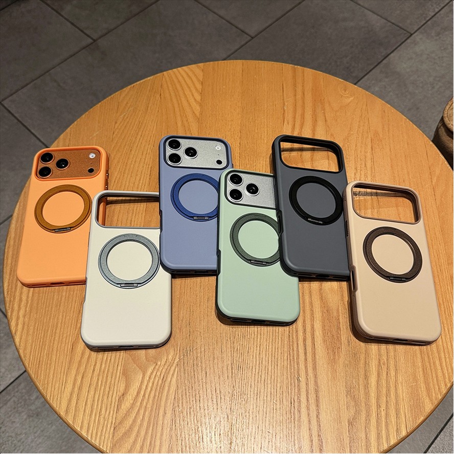 K6 Shockproof Phone Case for iPhone 18 Pro/ 17/16/15/14/13 Pro Max Military-Grade Drop Protection with Magnetic Stand Holder