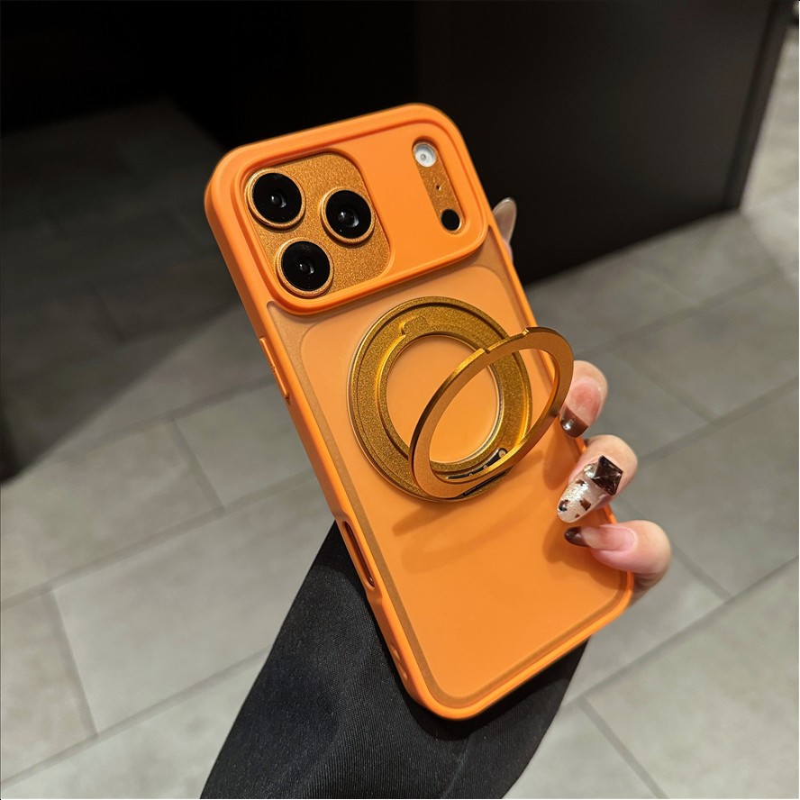 R11 Skin Feel Kickstand Magnetic Shockproof Mobile Phone Protective Case Cover for iPhone 18 Pro 17 16 Pro Max 17 Air 16 15 14 13 12 11 Pro max