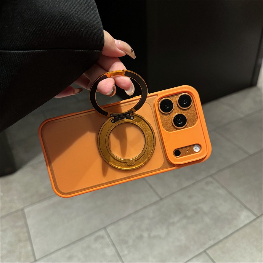 R11 Skin Feel Kickstand Magnetic Shockproof Mobile Phone Protective Case Cover for iPhone 18 Pro 17 16 Pro Max 17 Air 16 15 14 13 12 11 Pro max
