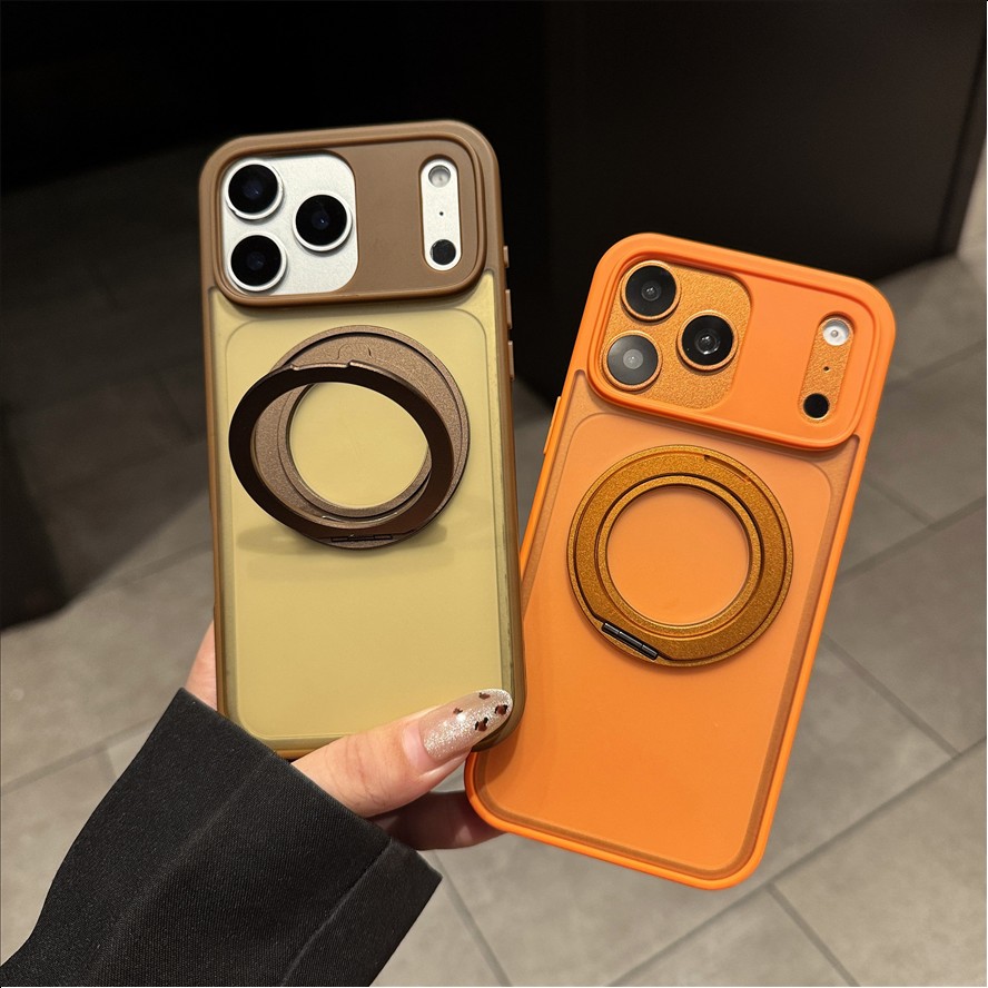 R11 Skin Feel Kickstand Magnetic Shockproof Mobile Phone Protective Case Cover for iPhone 18 Pro 17 16 Pro Max 17 Air 16 15 14 13 12 11 Pro max