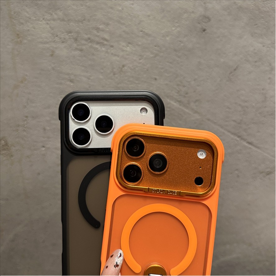F3 New Design 360 Degree Rotatable Magnetic Ring Kickstand Hard Pc Matte Magnetic Phone case for iphone 18 Pro Max 17 16 15 14 13 12 11 Pro max
